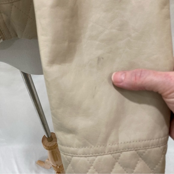 Vegan Leather style moto jacket size M - Picture 4 of 13